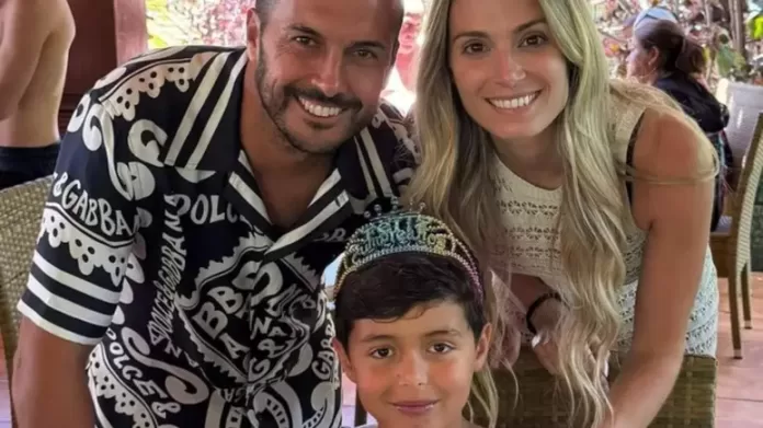 Pedro Rodríguez é alvo de ataques nas redes após postar foto do filho usando vestido no aniversário