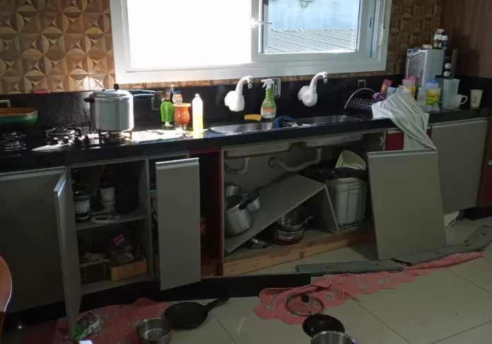 explosão de gás SC