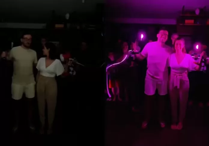 chá revelação tecnológico