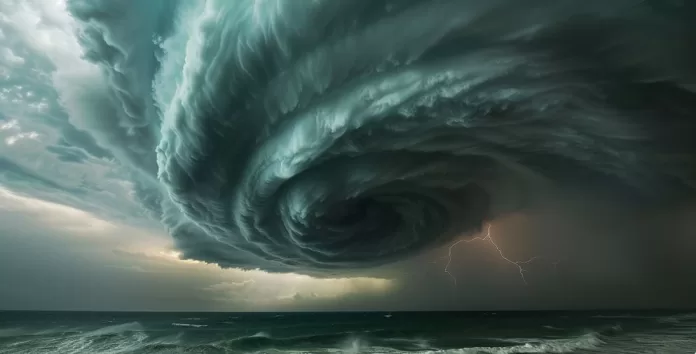 ciclone em santa catarina