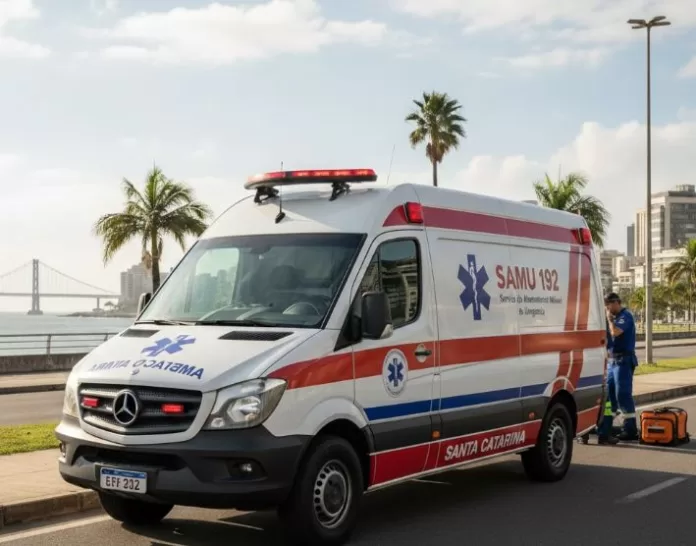 Atendimentos do Samu em Santa Catarina