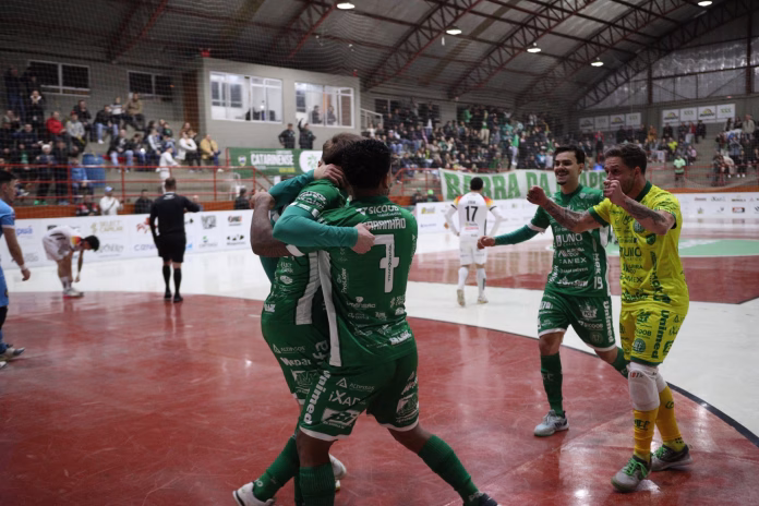 jogo futsal chapecoense blumenau