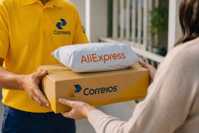 Correios e AliExpress fecham parceria
