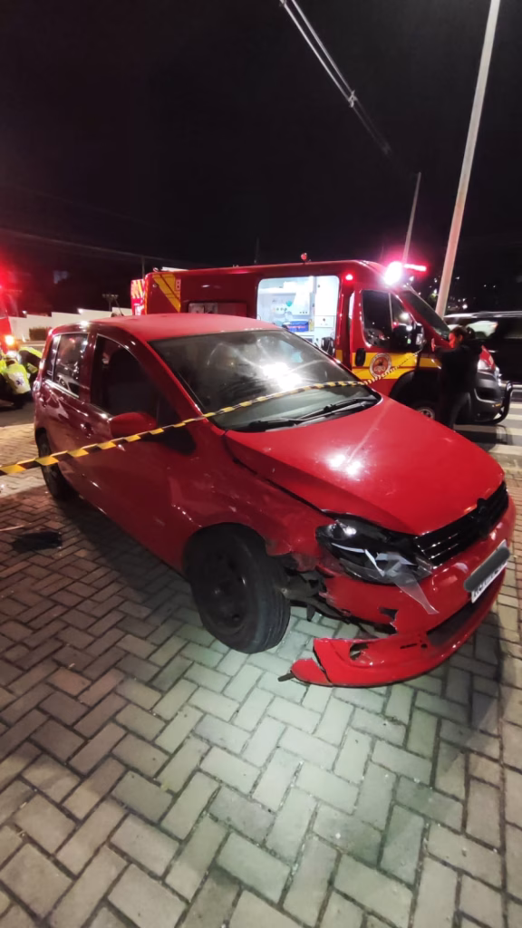 acidente de trânsito na avenida getúlio vargas chapecó
