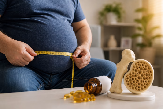 Obesidade abdominal e falta de vitamina D podem mais que dobrar o risco de morte