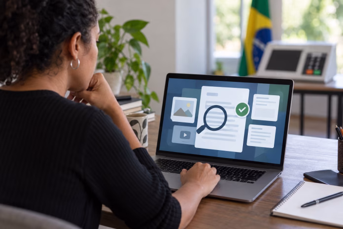 ferramenta contra fake news para as Eleições 2026