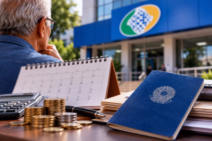 Segurado consulta as novas regras da aposentadoria do INSS para 2027
